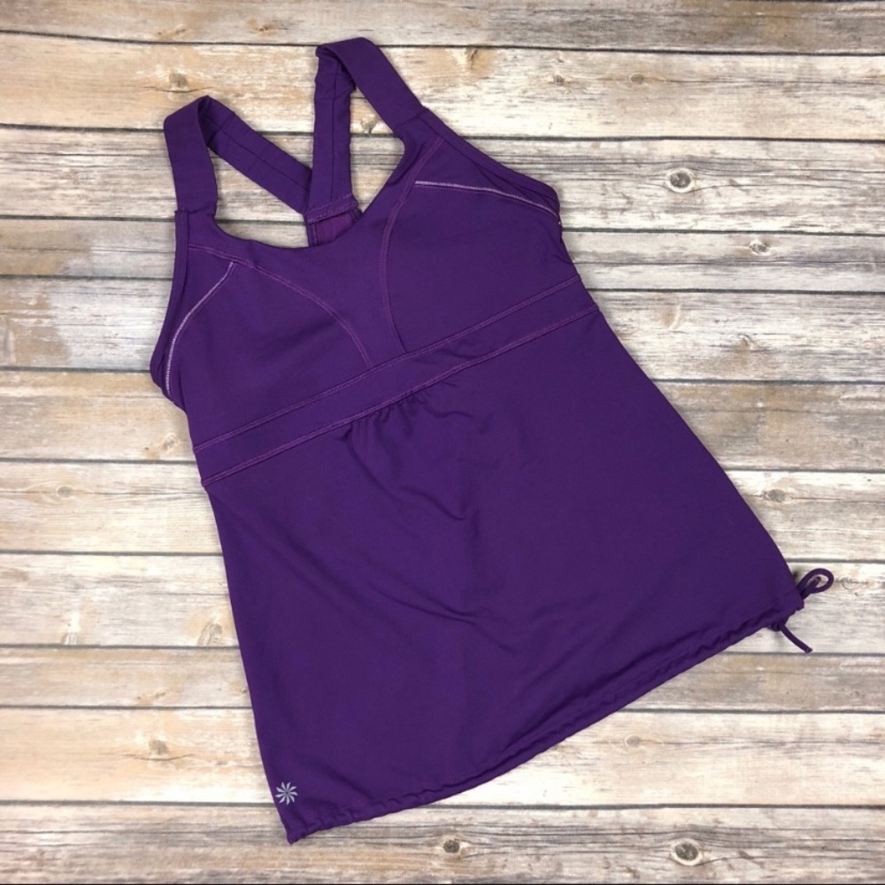 Athleta | Purple Eggplant Horizon Tank Small